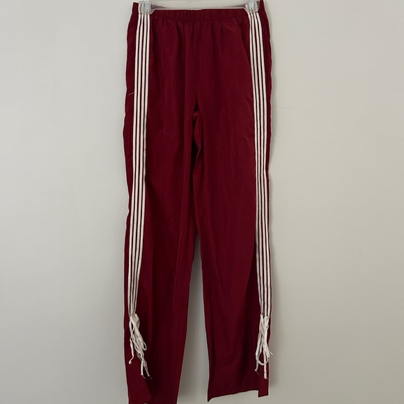 Edikted Red Remy Ribbon Track Pants - Picture 2 of 3